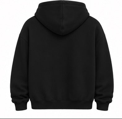 black hoodie